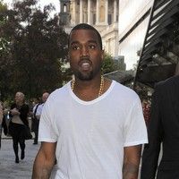 Kanye West - London Fashion Week Spring Summer 2012 - Christopher Kane - Outside